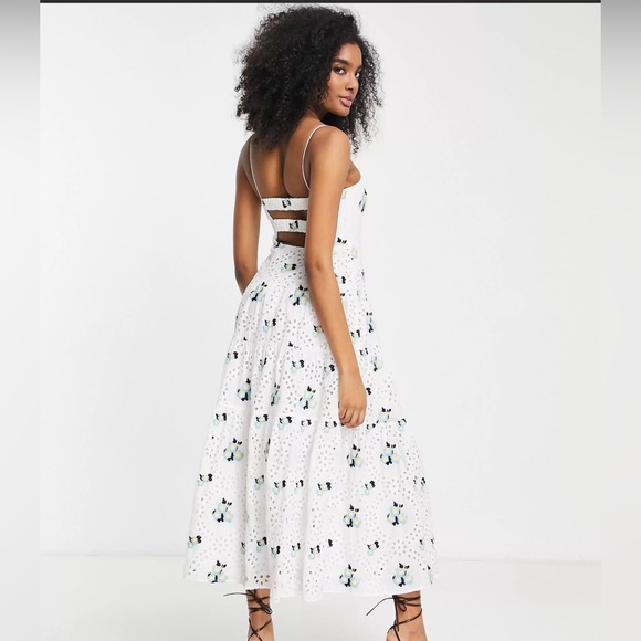 ASOS Embroidered Dress - Picture 2 of 3